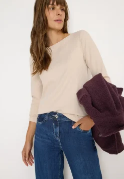 Shirt met boothals