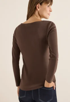 Shirt met boothals