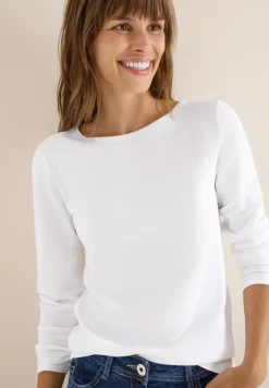 Shirt met boothals
