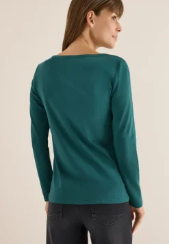 Shirt met boothals