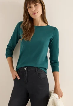 Shirt met boothals