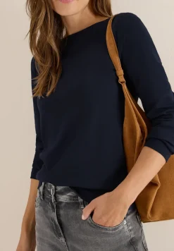 Shirt met boothals