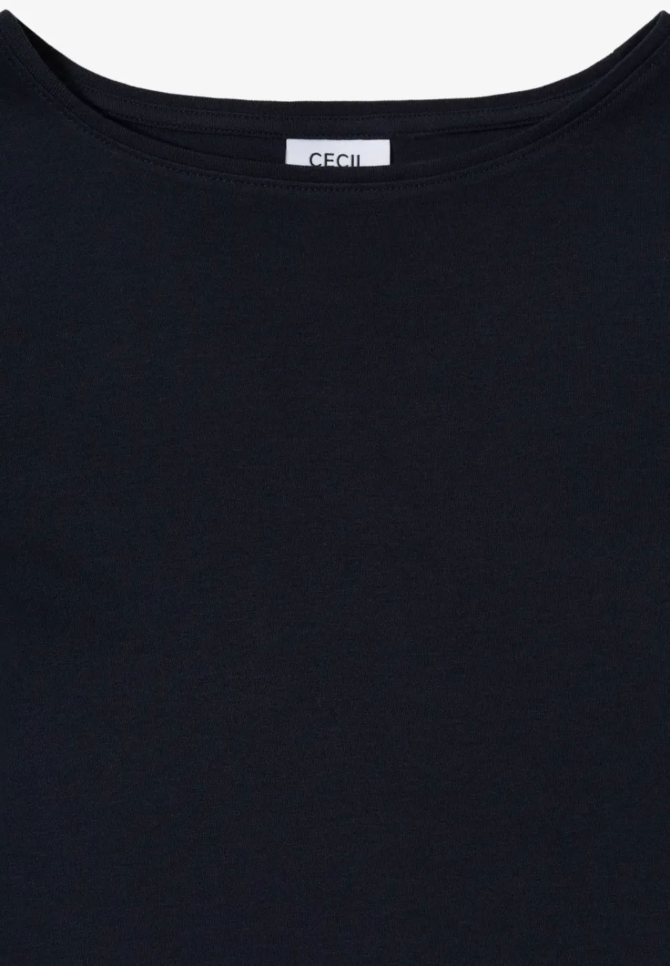 Shirt met boothals