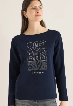 Shirt met borduursel