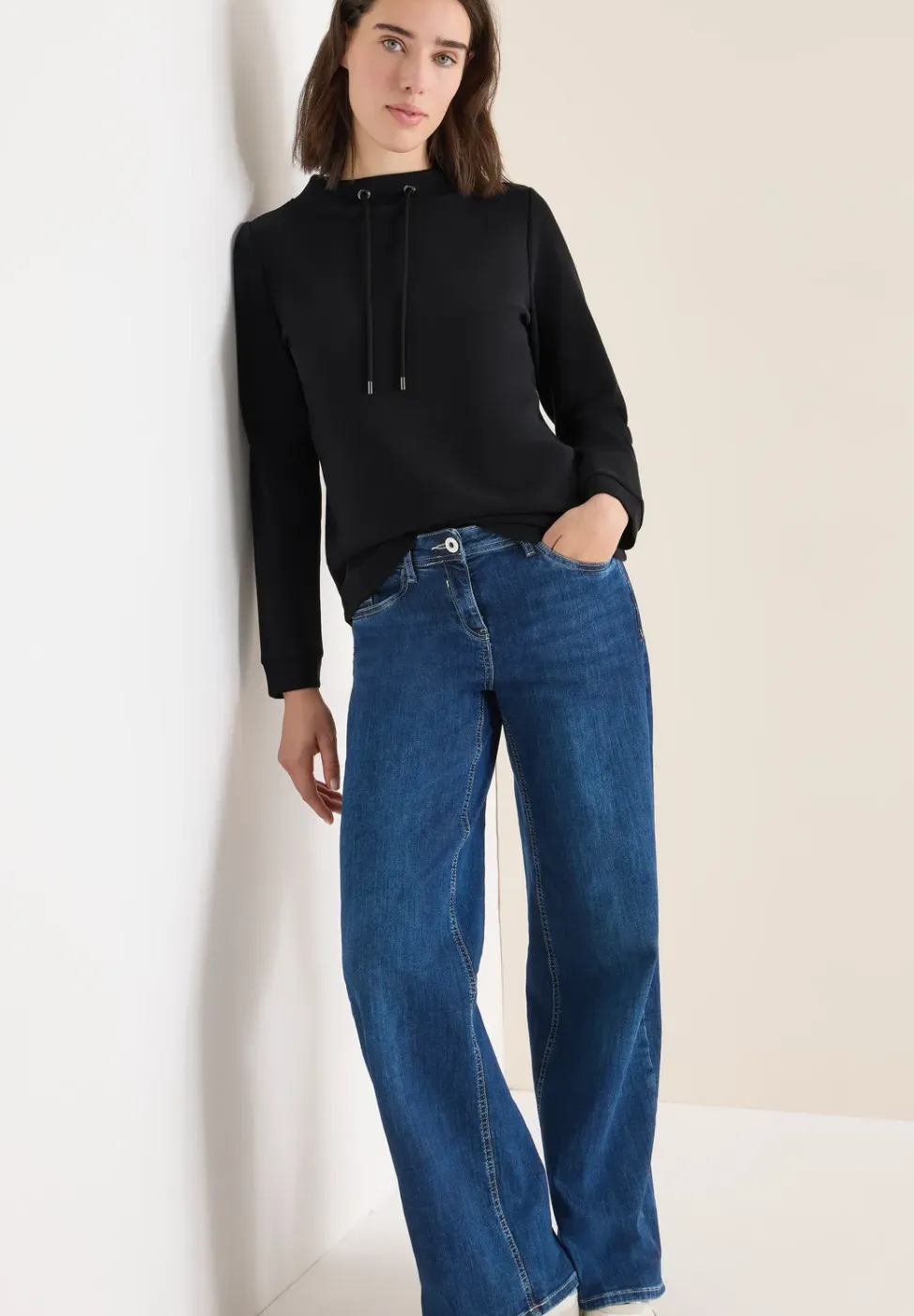 Shirt met borduursel