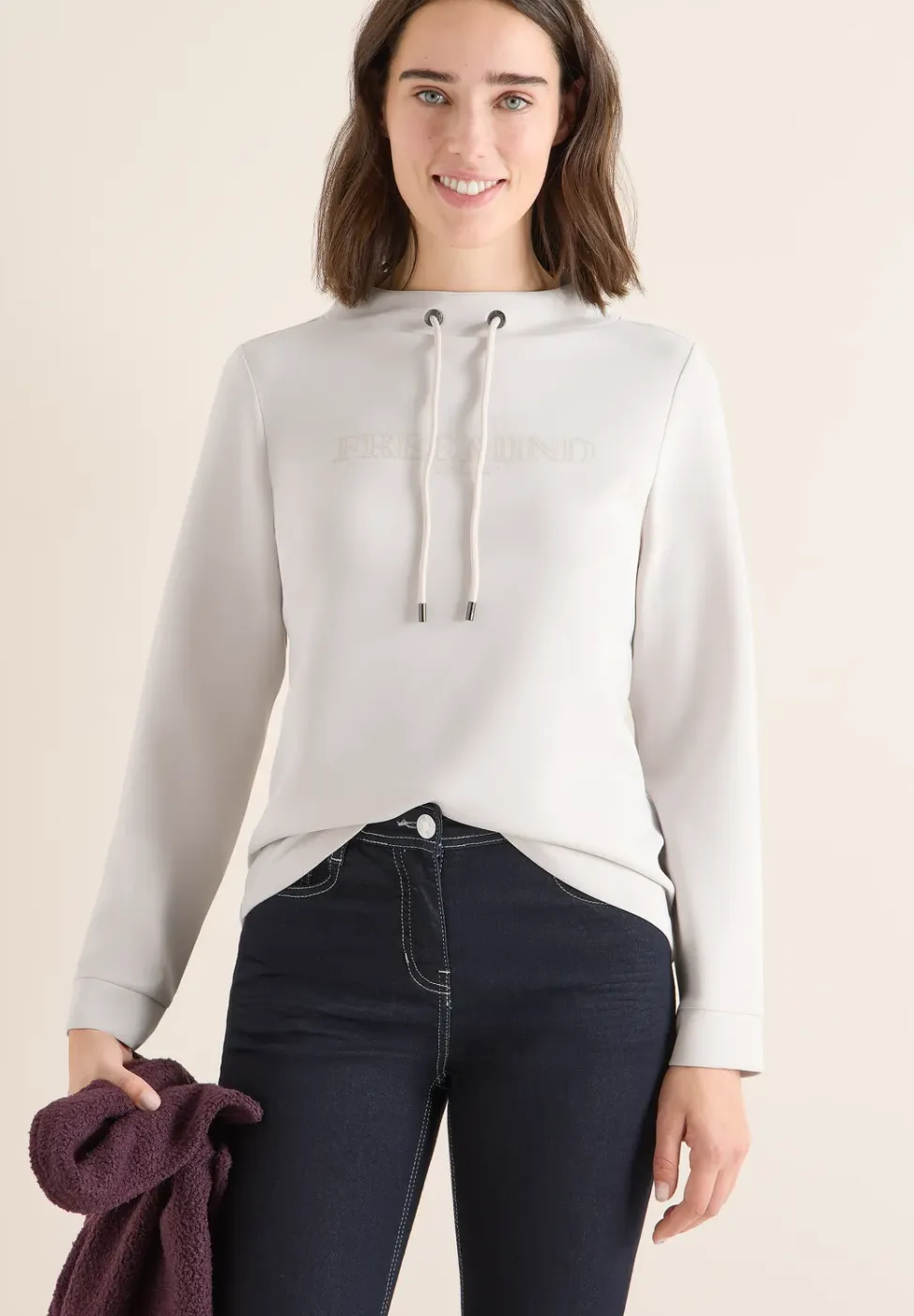 Shirt met borduursel