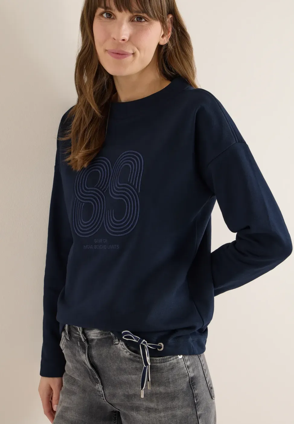 Shirt met borduursel