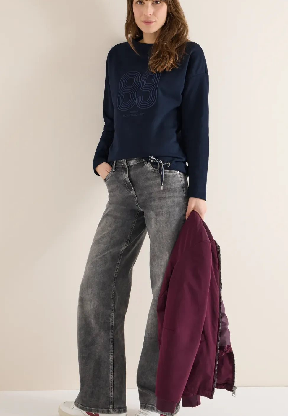 Shirt met borduursel