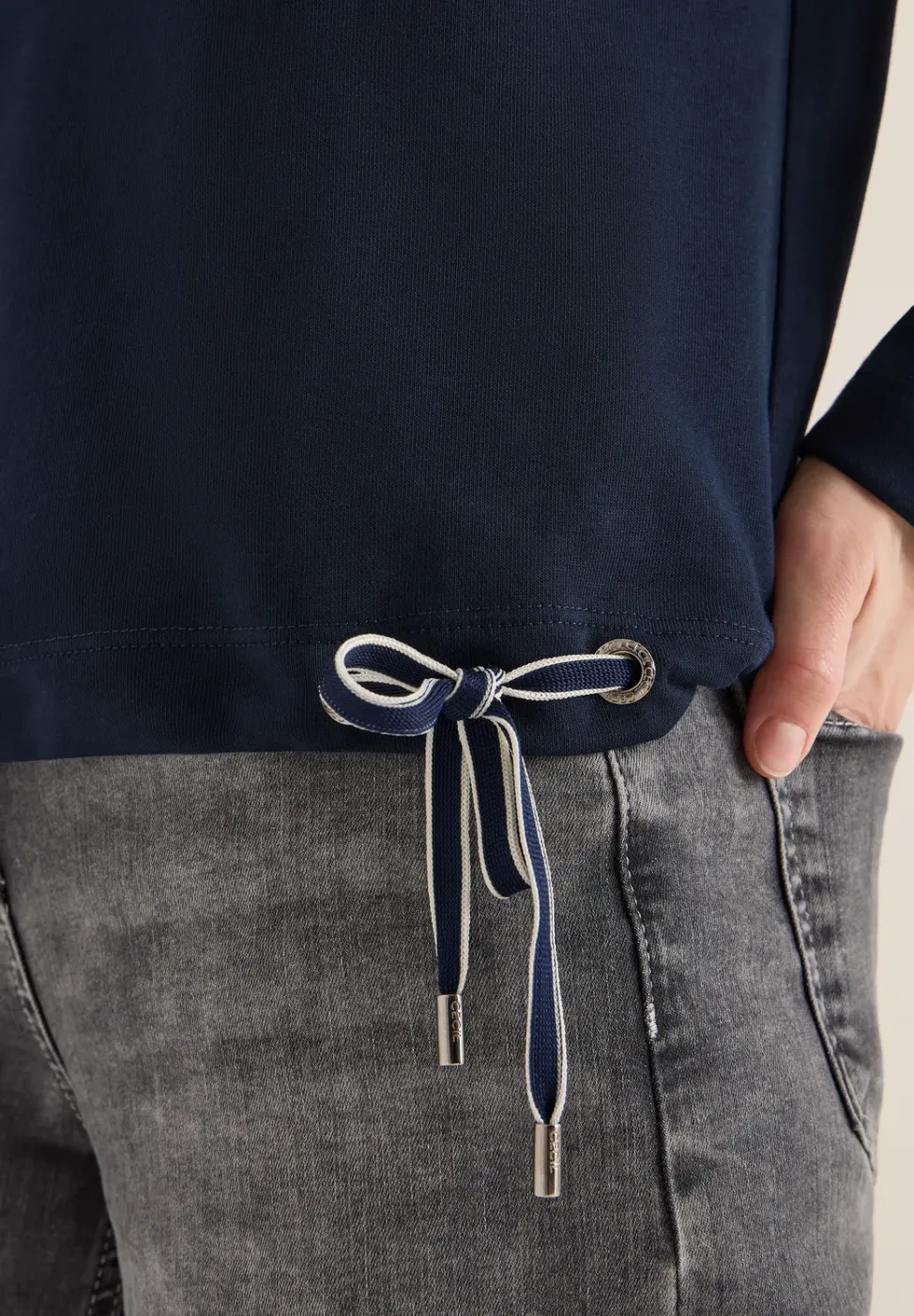 Shirt met borduursel