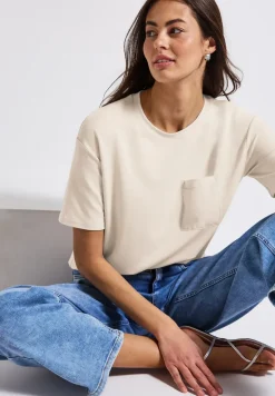 Shirt met borstzak