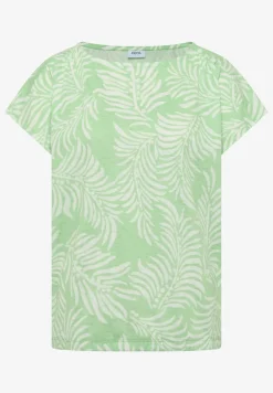 Shirt met burn-out look