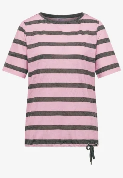Shirt met burn-out look
