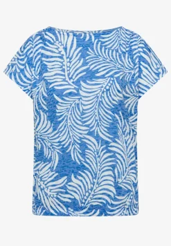 Shirt met burn-out look