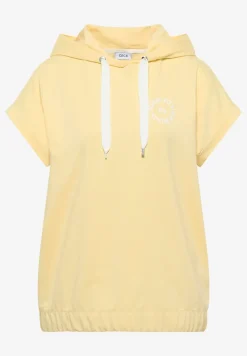 Shirt met capuchon en printdetail