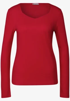 Shirt met carrée halslijn