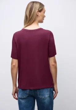 Shirt met chiffon detail
