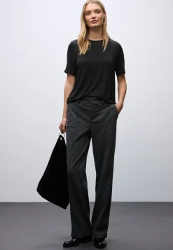 Shirt met chiffon detail