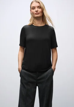 Shirt met chiffon detail