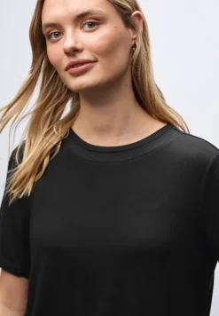 Shirt met chiffon detail