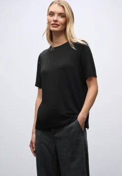 Shirt met chiffon detail