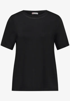 Shirt met chiffon detail