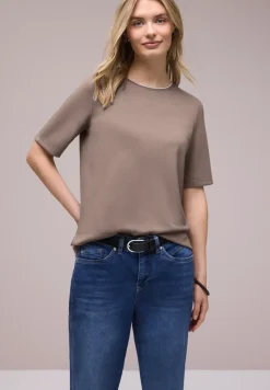 Shirt met contrastdetail