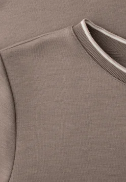 Shirt met contrastdetail