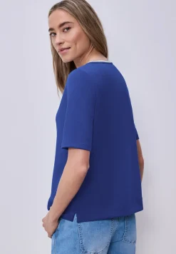 Shirt met contrastdetail