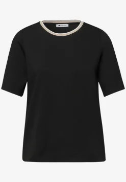 Shirt met contrastdetail