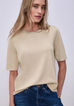 Shirt met contrastdetail