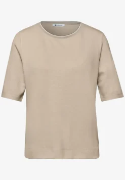 Shirt met contrastdetail