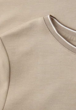 Shirt met contrastdetail