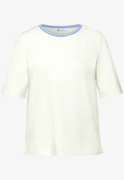 Shirt met contrastdetail
