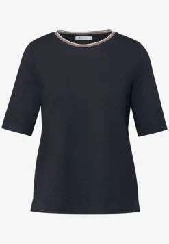 Shirt met contrastdetail