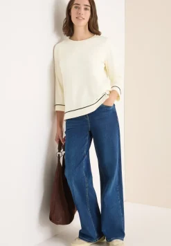 Shirt met contrastdetail