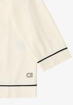 Shirt met contrastdetail