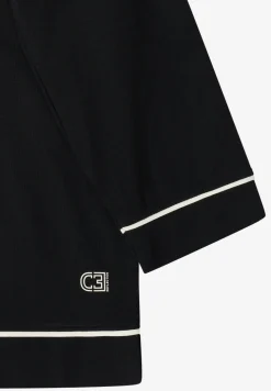 Shirt met contrastdetail