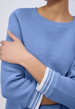 Shirt met contrasterende details