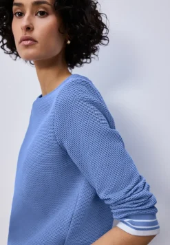 Shirt met contrasterende details