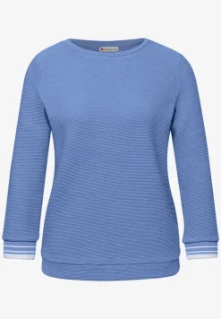Shirt met contrasterende details