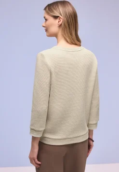 Shirt met contrasterende details