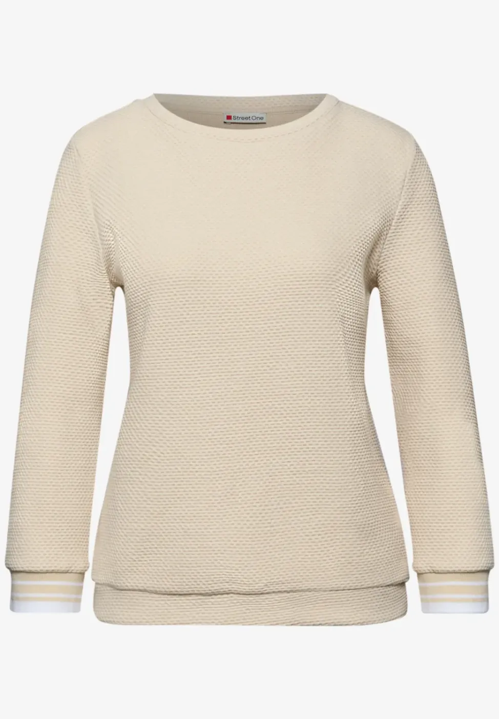 Shirt met contrasterende details