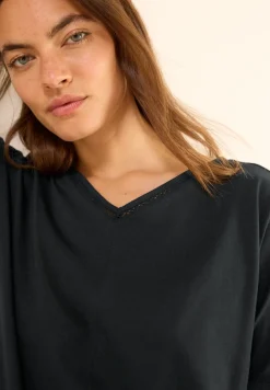 Shirt met decoratief detail