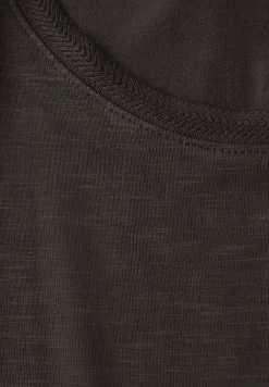 Shirt met decoratieve banden