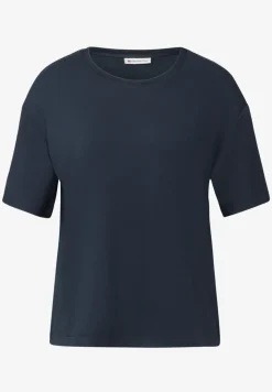 Shirt met decoratieve halslijn
