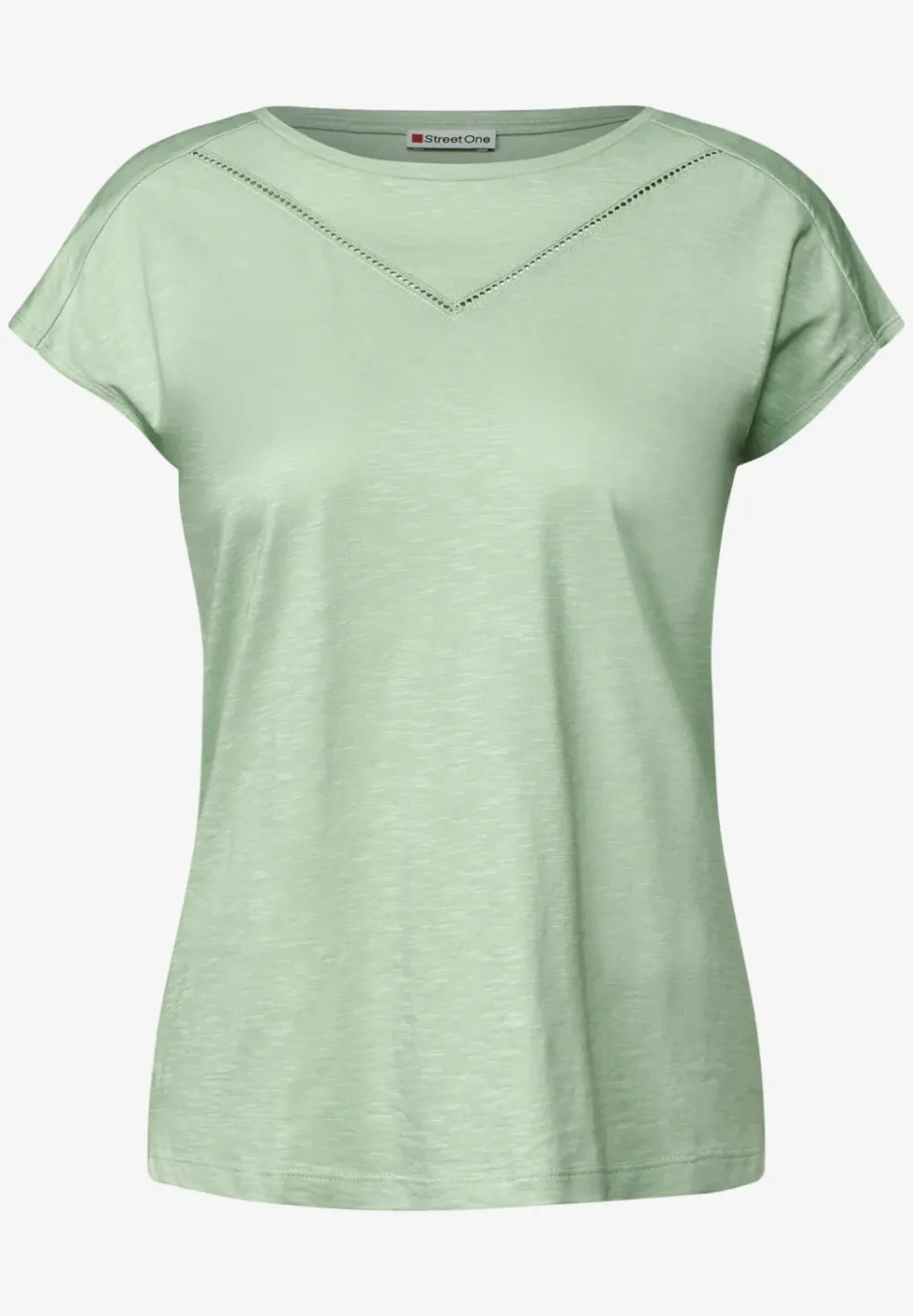 Shirt met decoratieve tape
