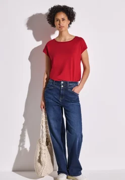 Shirt met decoratieve tape