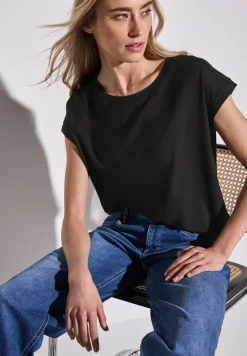 Shirt met decoratieve tape