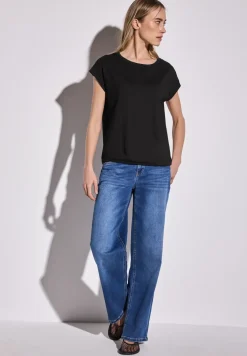 Shirt met decoratieve tape