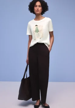Shirt met deelprint